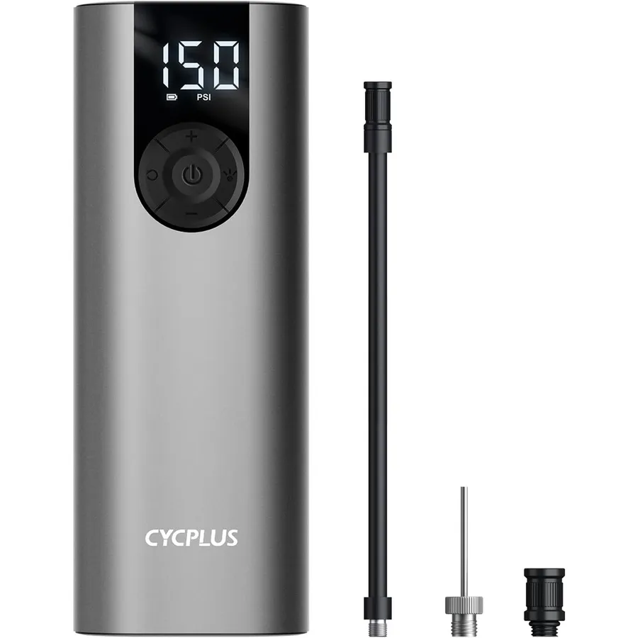 CYCPLUS A8 - Inflador inalámbrico de 150 PSI con carcasa de aluminio
