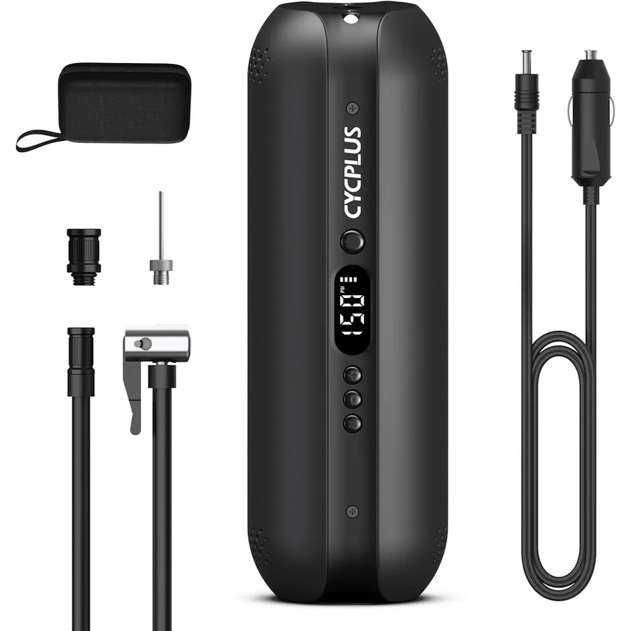 CYCPLUS AL1 - Inflador de neumáticos 150 PSI con carga CA/CC